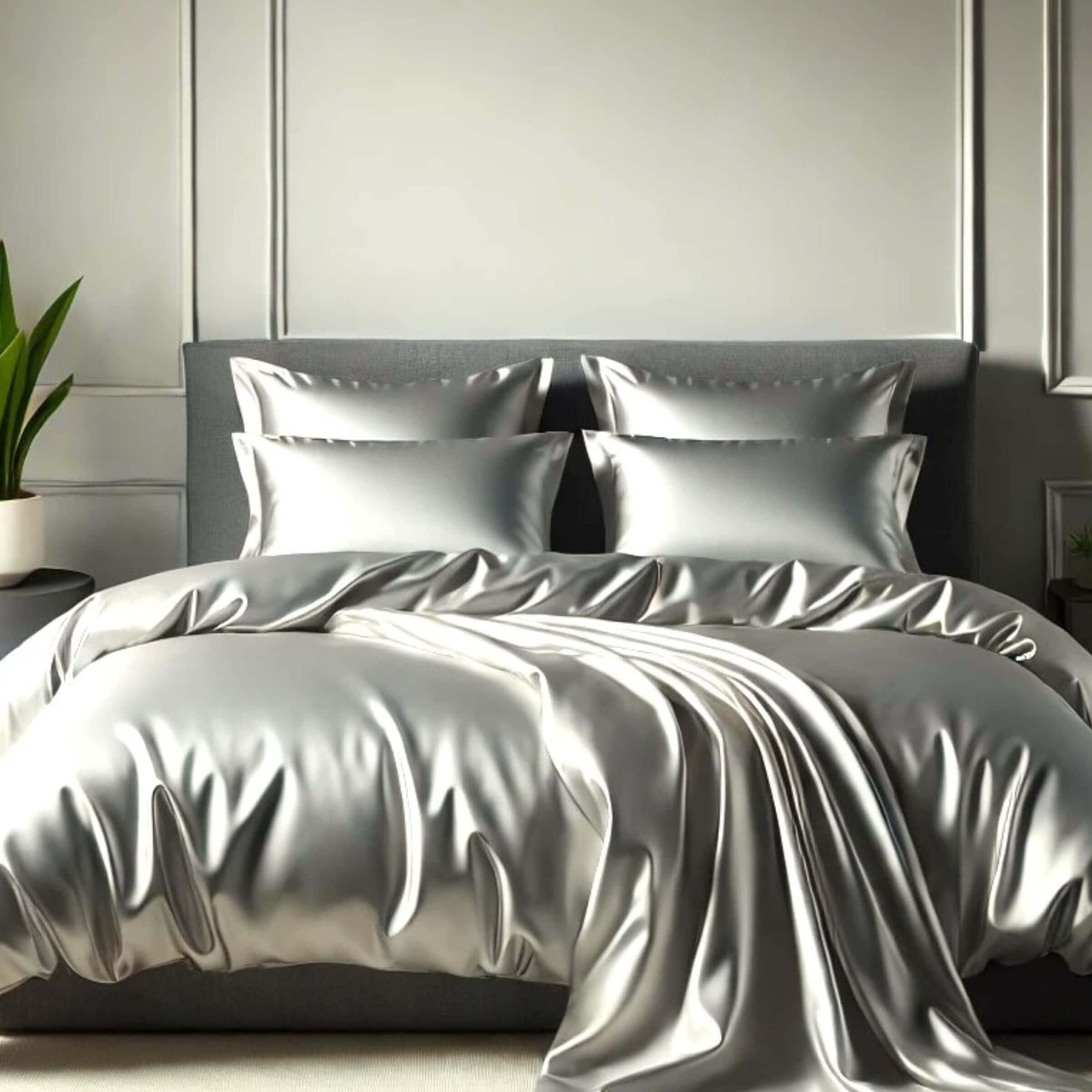 Funda nórdica de seda de 22 momme