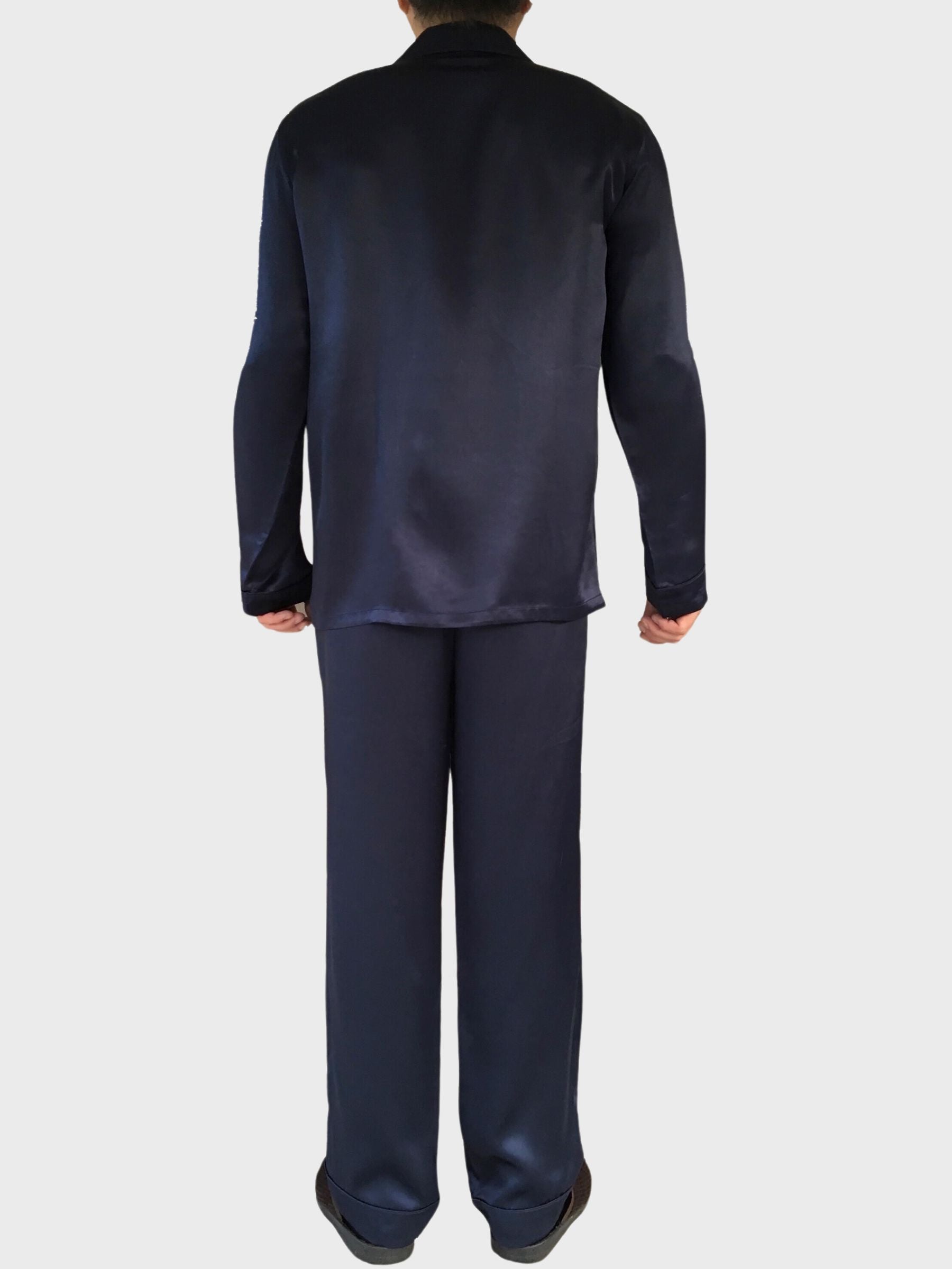 Pijamas de seda para hombre