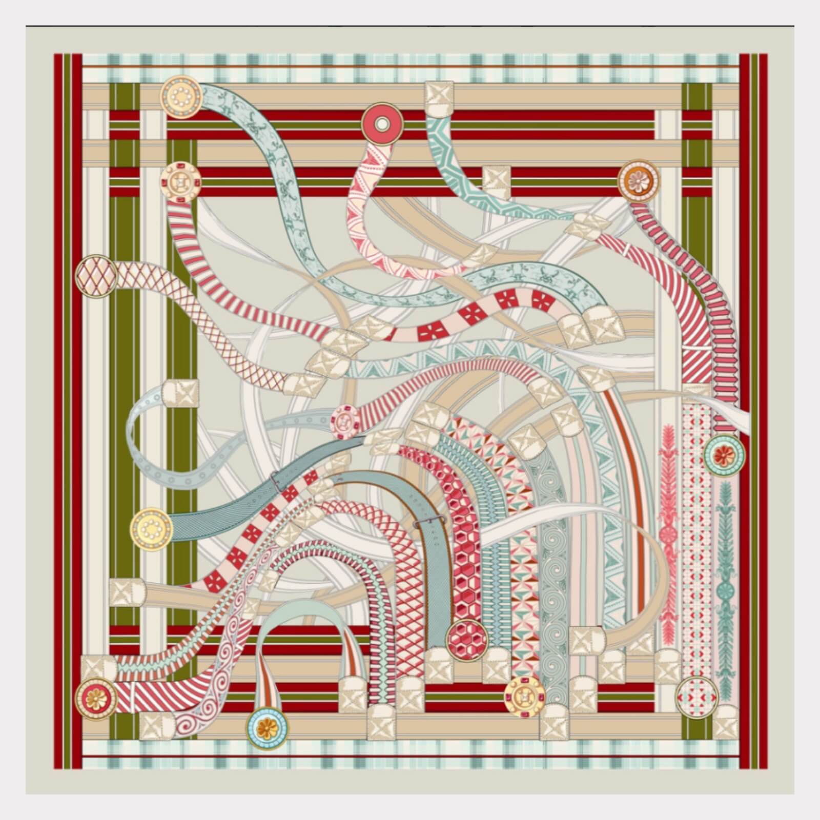 Pañuelo de seda (65×65 cm)