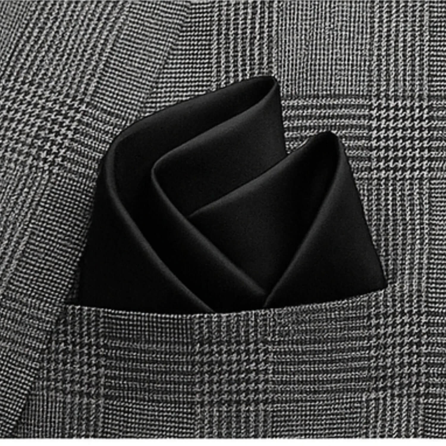 Seiden-Einstecktuch für Herren