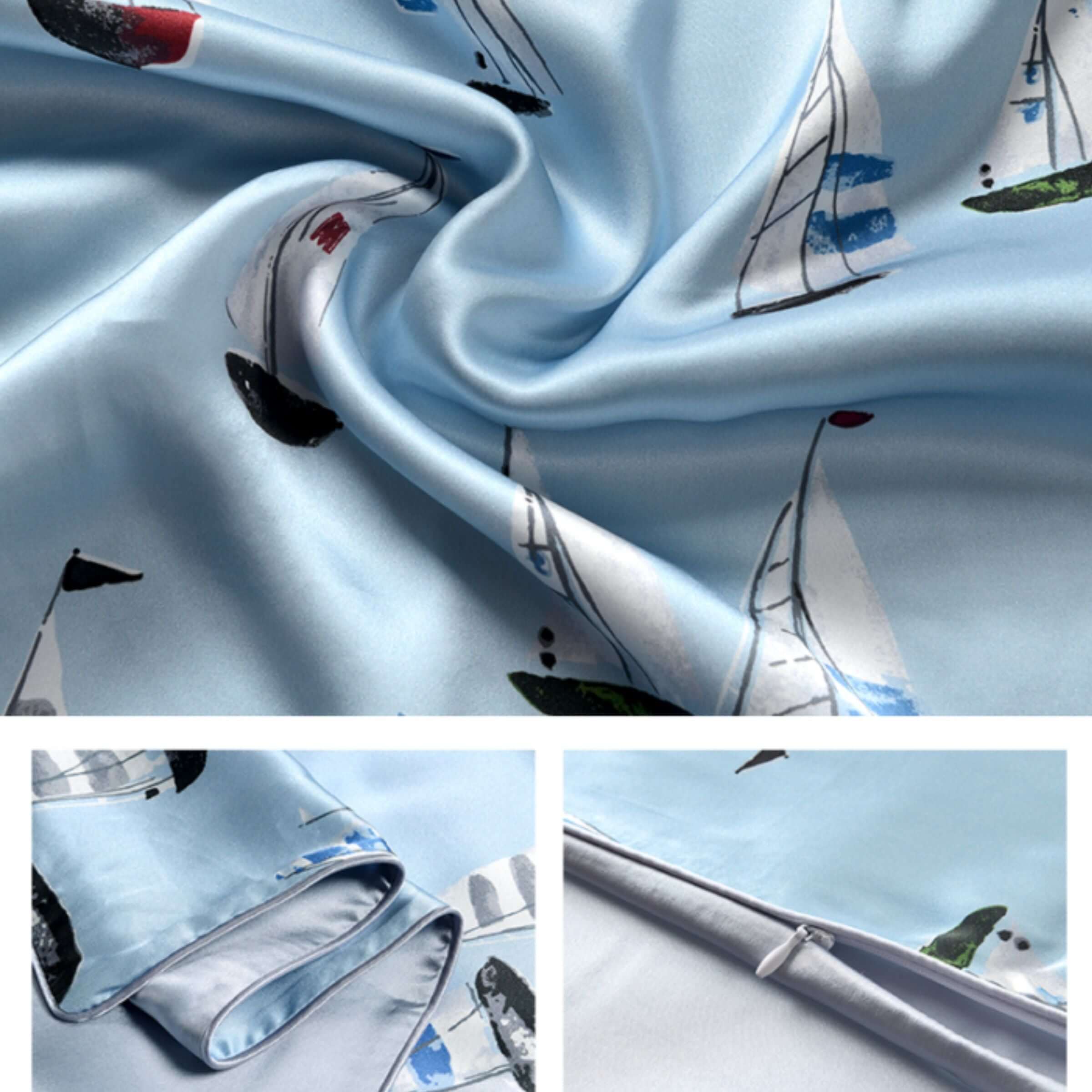 Funda nórdica de seda infantil