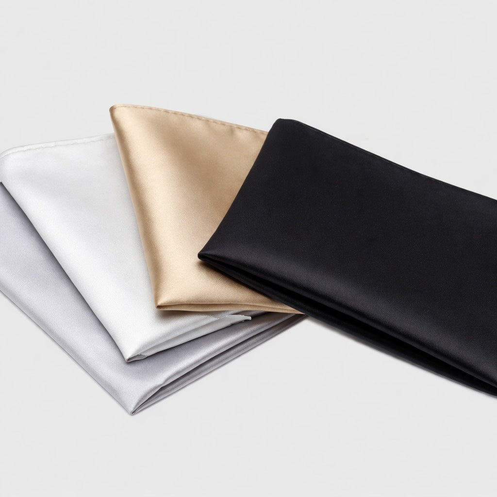 Seiden-Einstecktuch für Herren