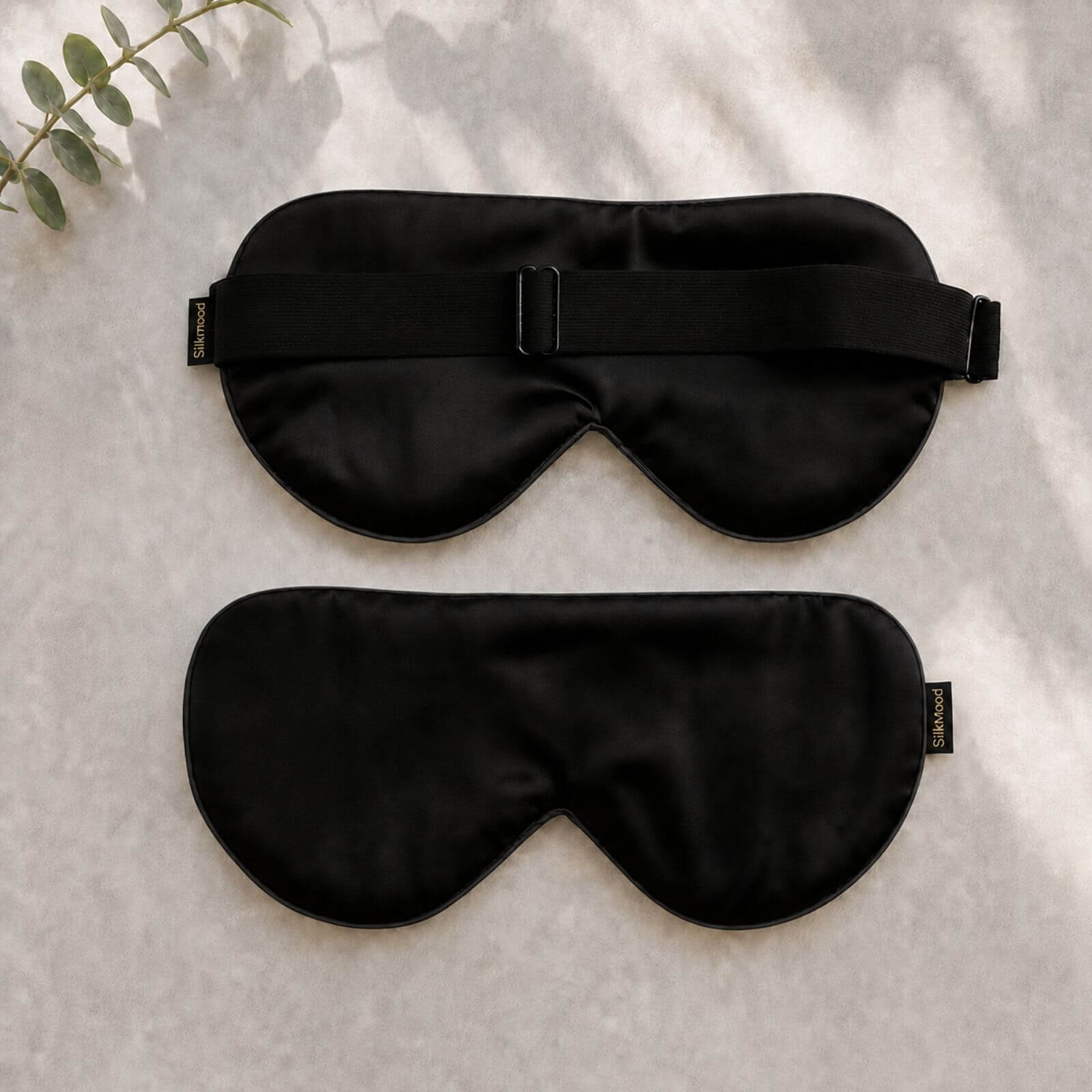 Silk eye mask (adjustable band)
