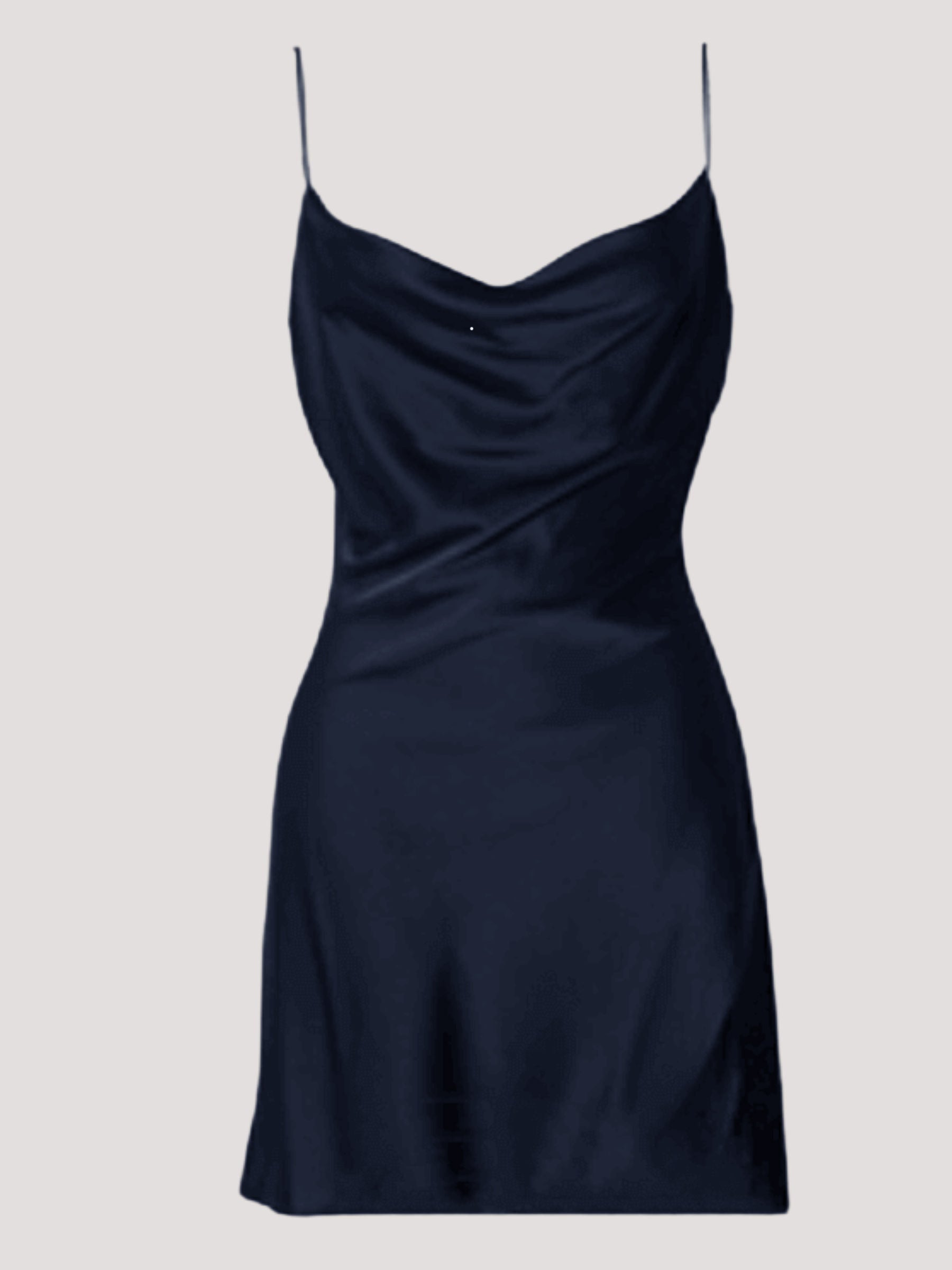 Camisón de seda con tirantes