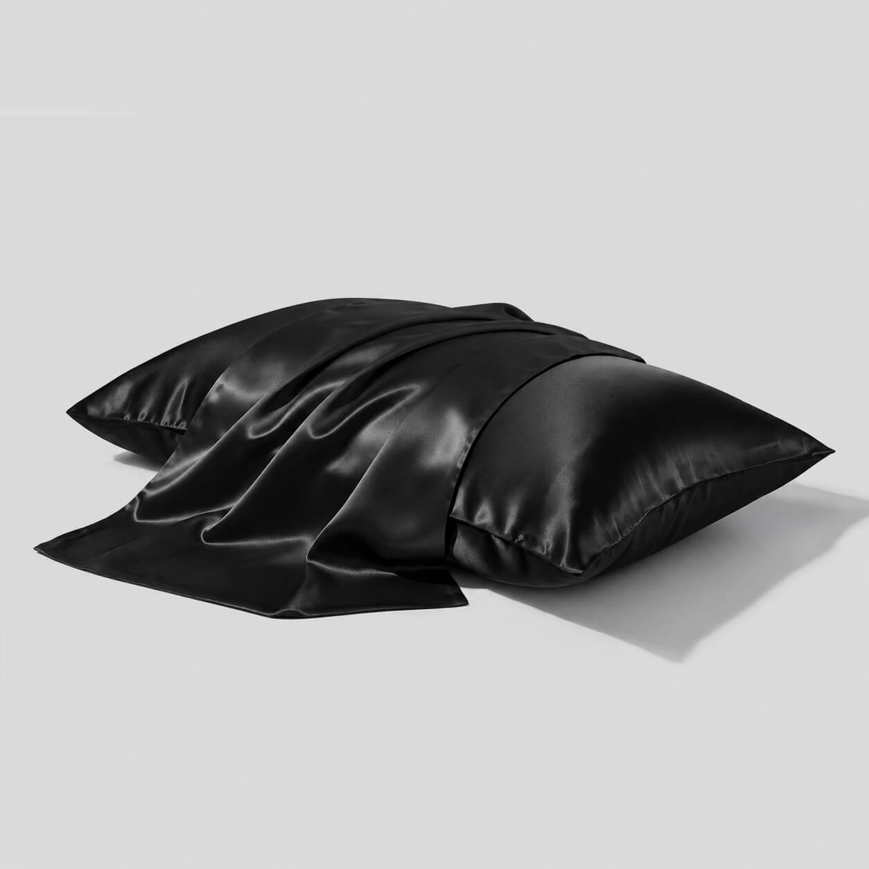 Funda de almohada de seda 22 momme - Sin volante - Cierre de cremallera