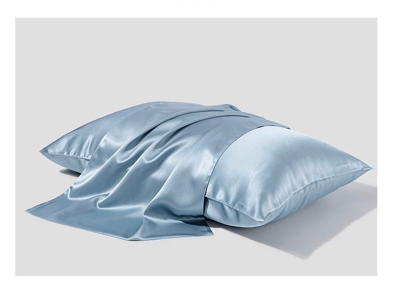Funda de almohada de seda de 19 momme - Sin volante - Cierre de cremallera