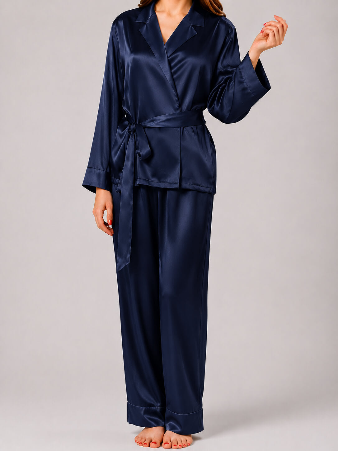 Women's Silk Pyjama Set