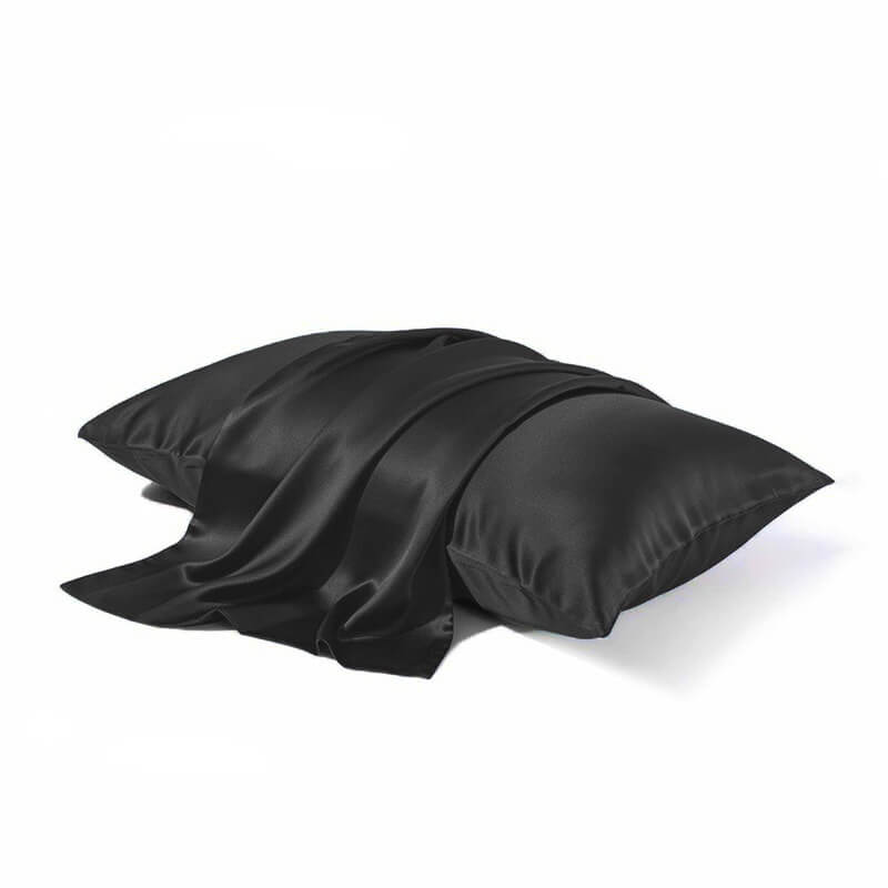 Funda de almohada de seda 22 momme - Sin volante - Cierre de cremallera
