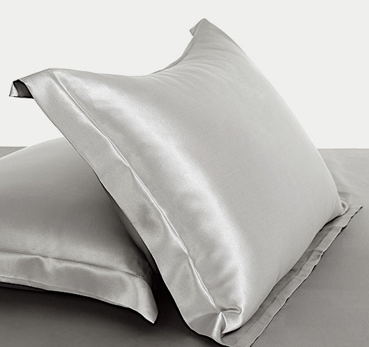 19momme Ivory White Silk Pillowcases