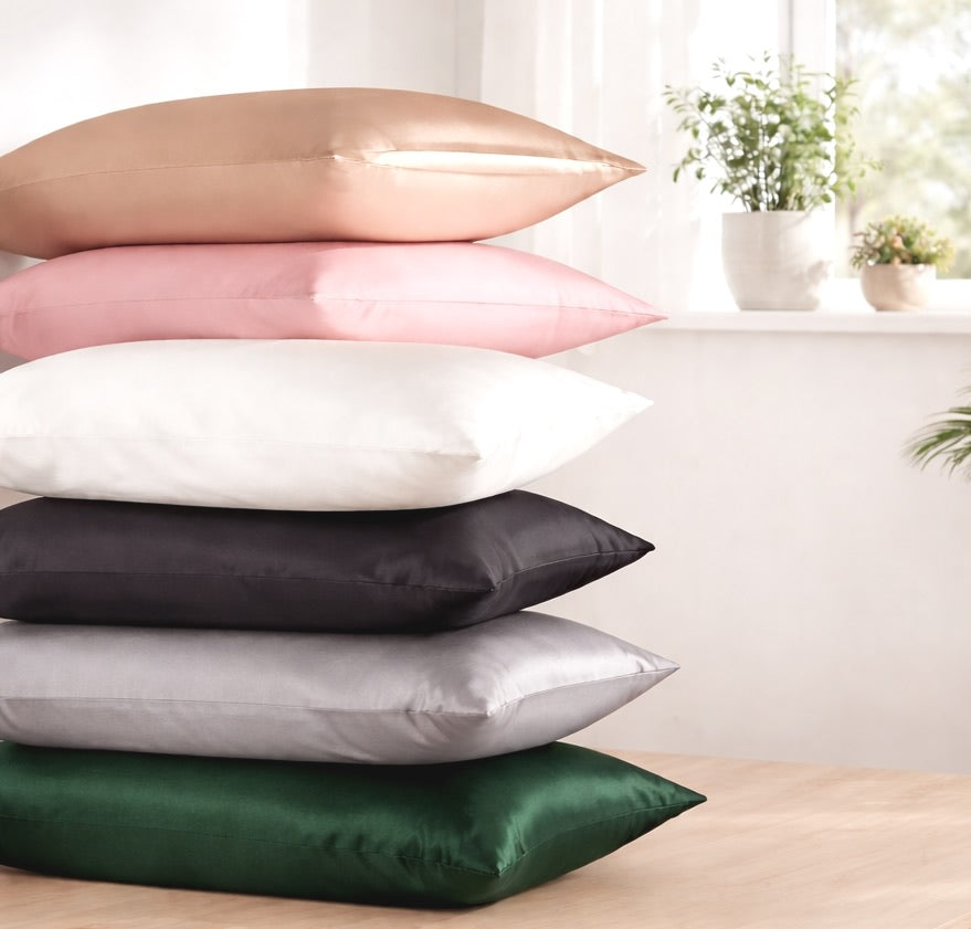 19momme silk pillowcase - No ruffle - Zipper closure