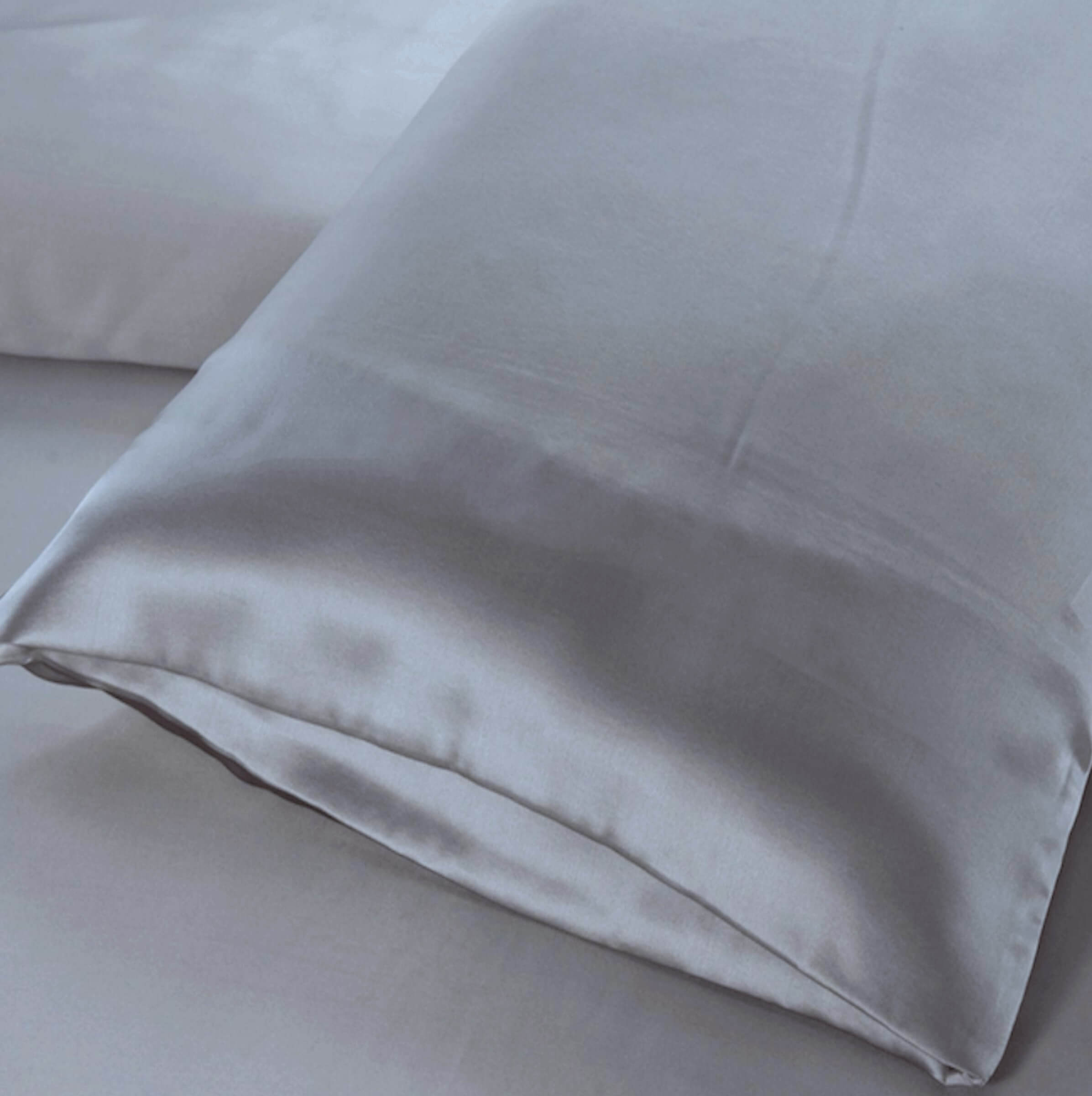 22momme Ivory White Silk Pillowcases