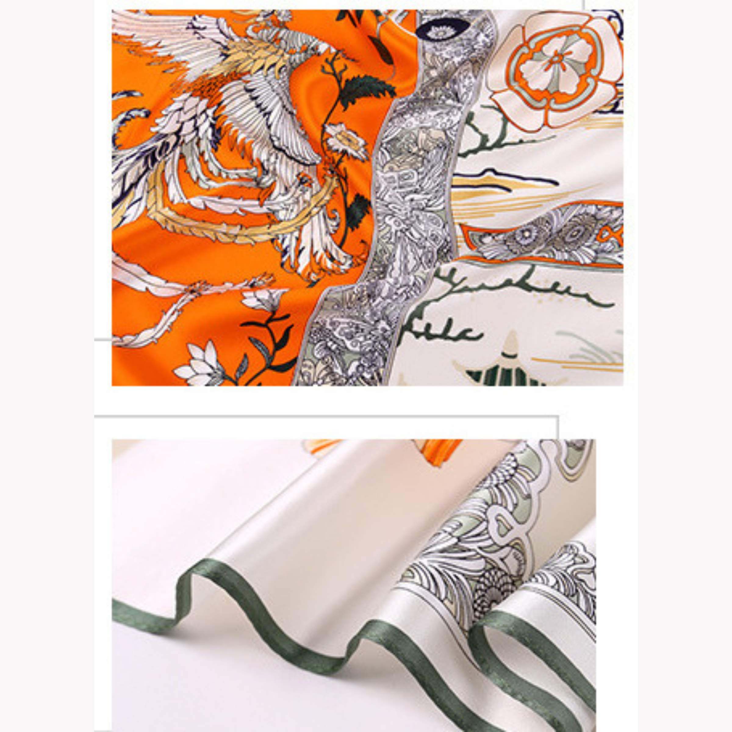 “Dynasty” silk scarf