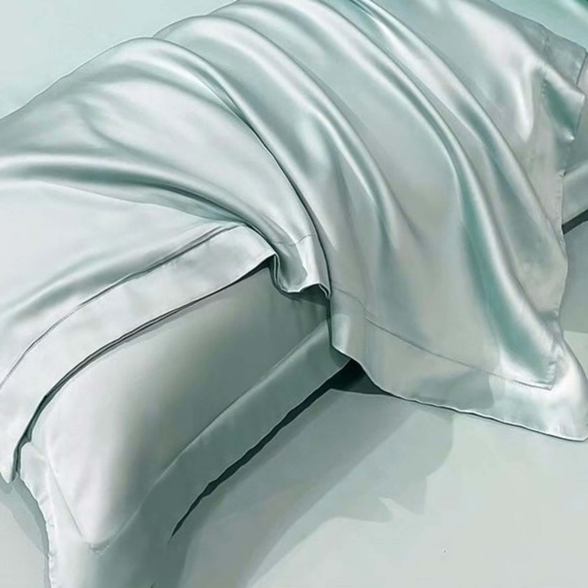 19momme Ivory White Silk Pillowcases