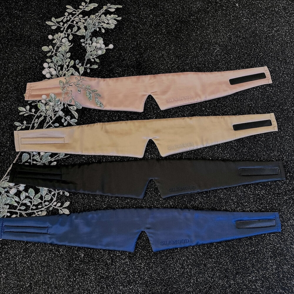 Máscara de ojos de seda mágica