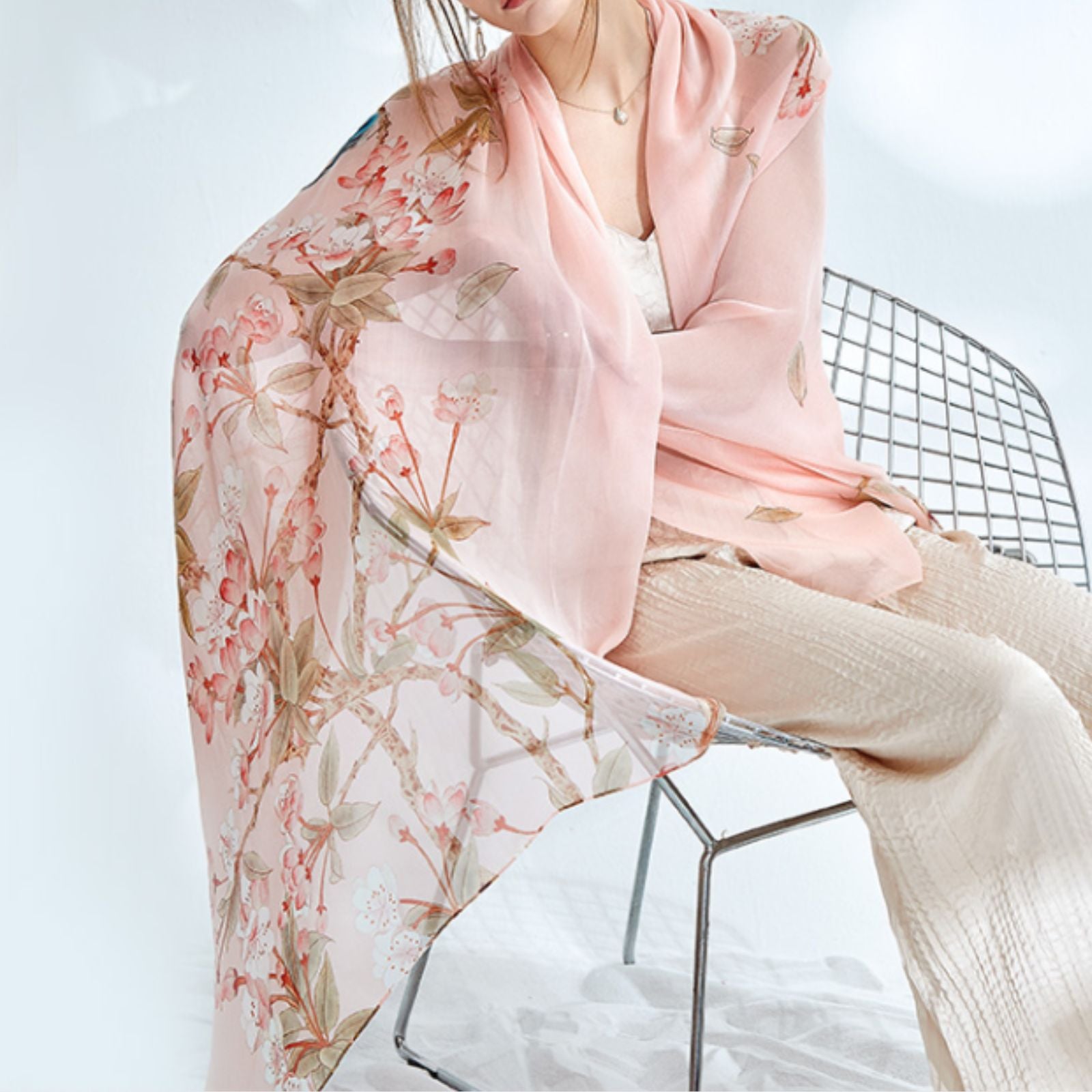 Pañuelo de seda grande