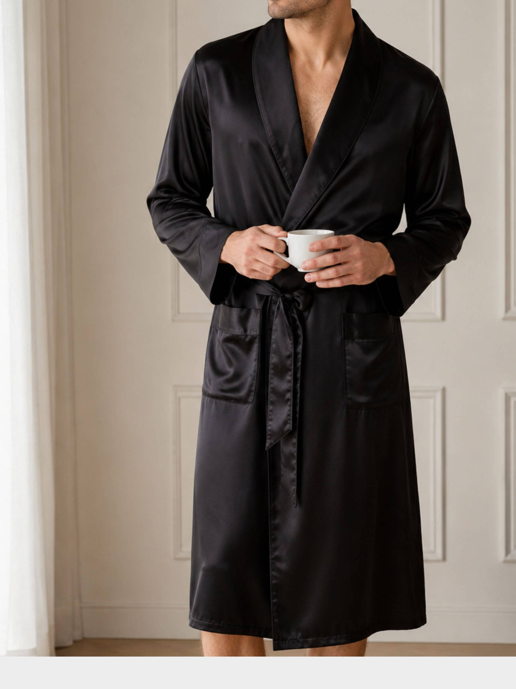 Luxury Silk robe