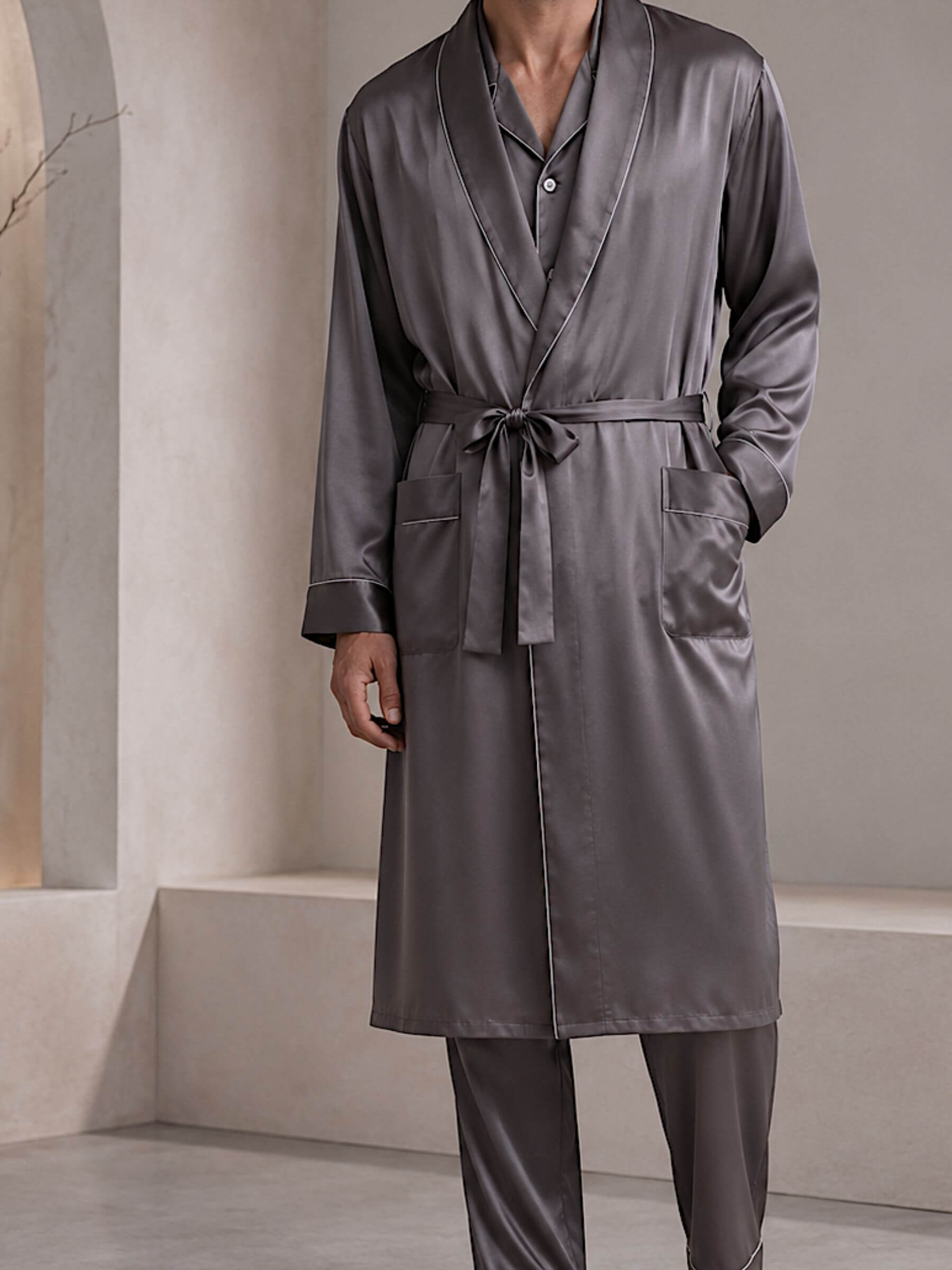Luxury Silk robe