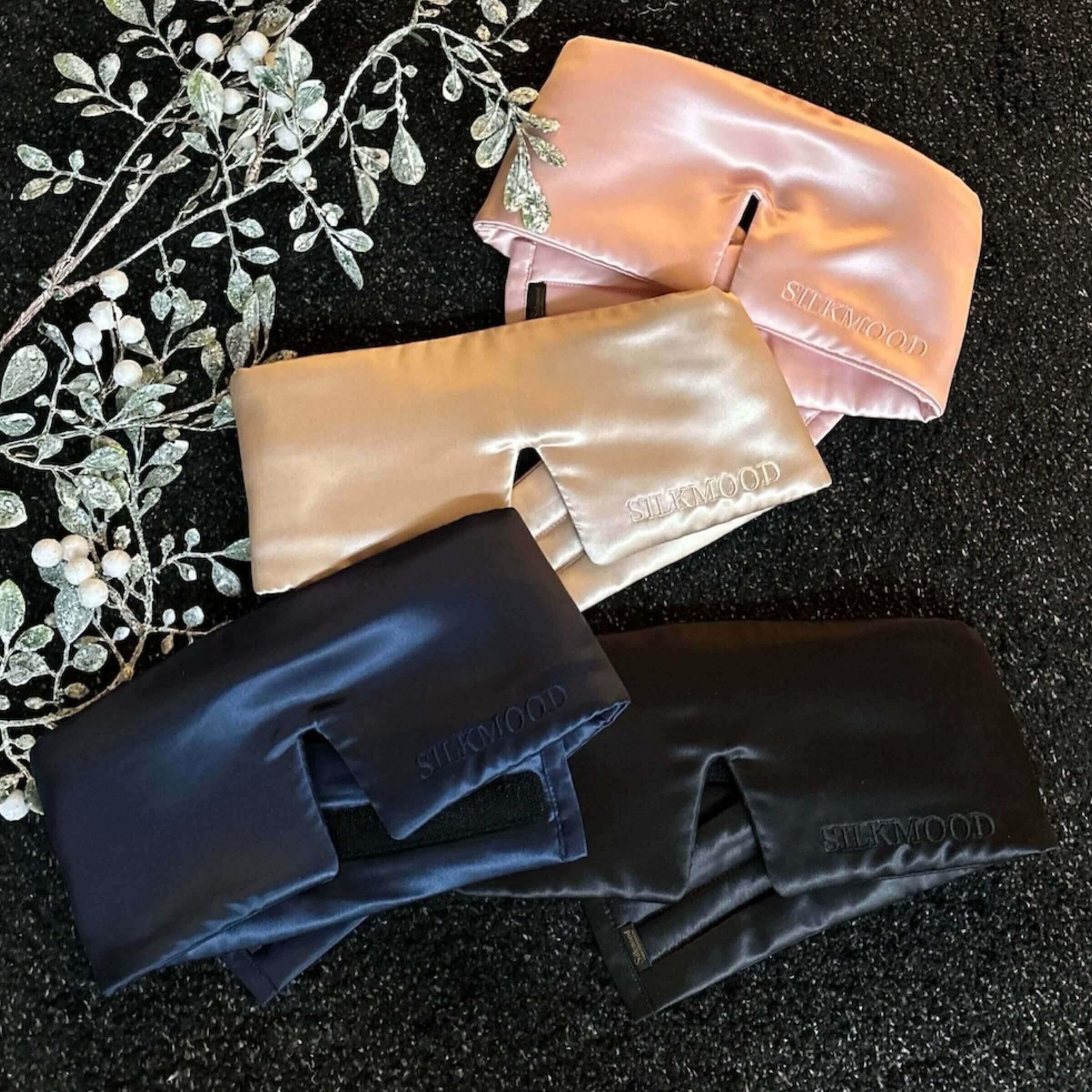 Máscara de ojos de seda mágica